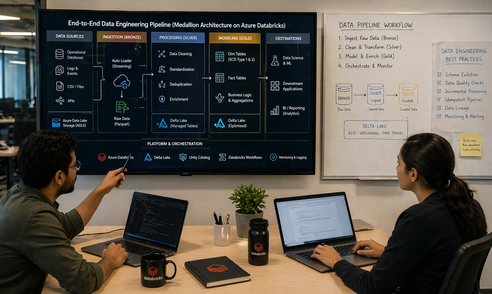 Azure Databricks Lakehouse Pipeline